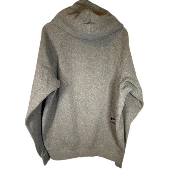 Nike Gray SB Hoodie with Graphics  -Mens Size Large - Picture 5 of 9